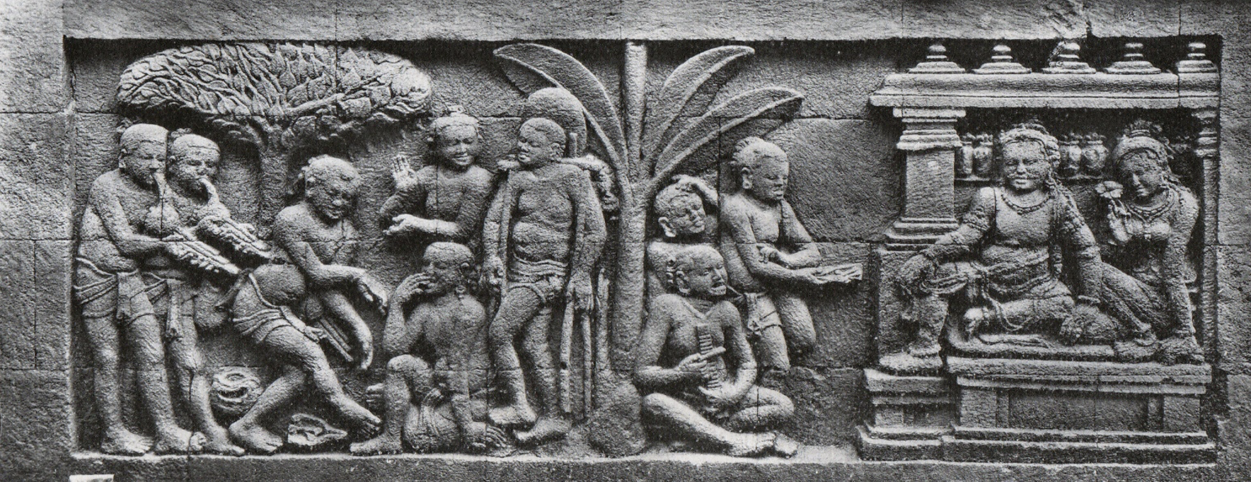 Gendang Bercelah - Relief